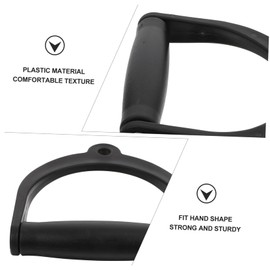BESPORTBLE 2pcs Anti- Fitness Handle for Resistance Bands and Gym Equipment for and Muscle Training Comfortable Grip and Ergonomic Design for Exercise Enthusiasts