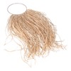 Pastoral Style Raffia Pendant Woven Wall Background Decoration for Home