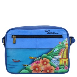 Anna by Anuschka Messenger Crossbody, Amalfi Dawn