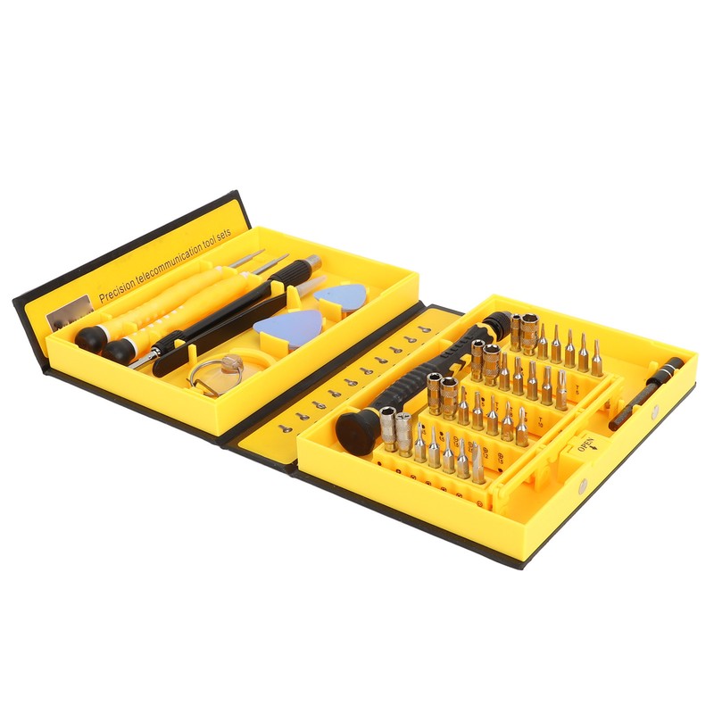 38 in 1 White Bit Screwdriver Socket Set High Hardness
