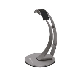 OEHLBACH Aluminium Style – High-Quality Headphone Stand (Anodised Aluminium, Material-Friendly Storage for Headphones) Lunar Grey