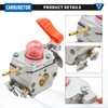 Newnessai BVM200FE Carburetor Tune Up Kit, Replacement for Poulan BVM200FE