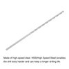 sourcing map HSS Extra Long Twist Drill Bit 3.5 mm