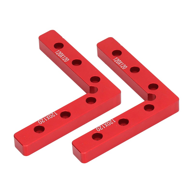 2Pcs 90 Degree Positioning Squares Aluminum Alloy Right Angle Clamps