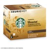 Starbucks Caramel Flavored Medium Roast Single Cup Coffee for Keurig