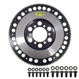 XTD 11LBS CHROME MOLY FLYWHEEL compatible with 1986-95 MAZDA RX-7 TURBO FC FD 2004-2011 RX-8 jdm