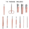 12 in 1 Manicure Set Nail Clippers Stainless Steel for