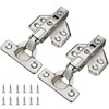 Kimdot 2 Pack 26mm Mini Cup Hinge for Billy Cabinet,