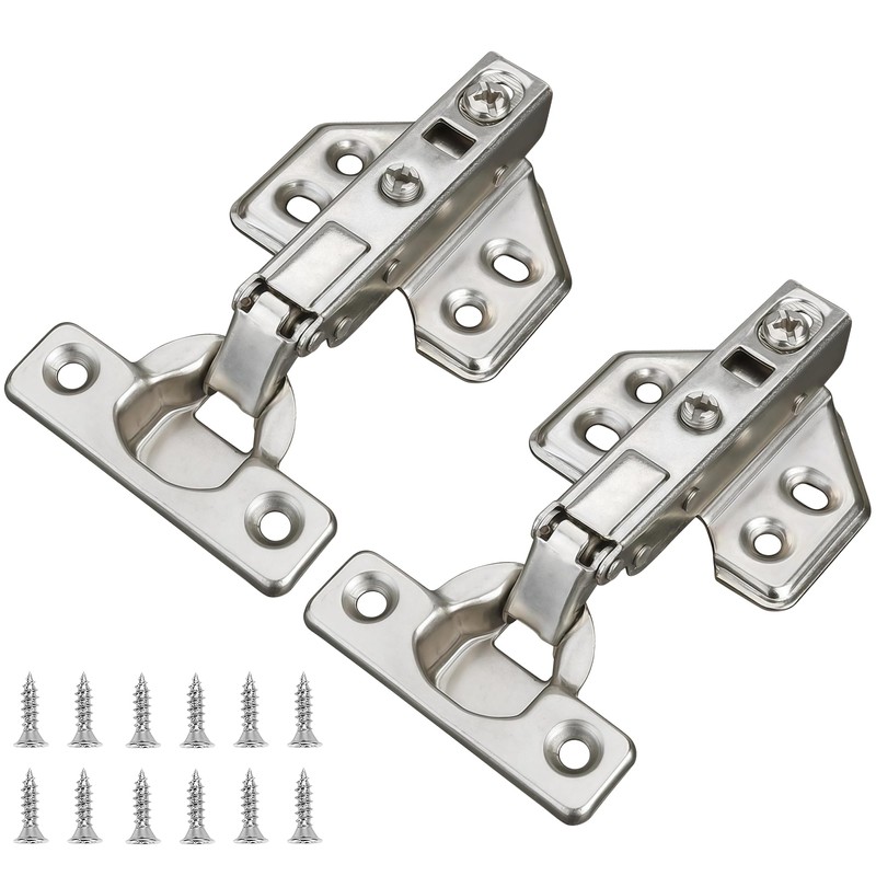 Kimdot 2 Pack 26mm Mini Cup Hinge for Billy Cabinet,