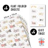 Cat Wrapping Paper - Cats Wearing Dresses - Kitten -