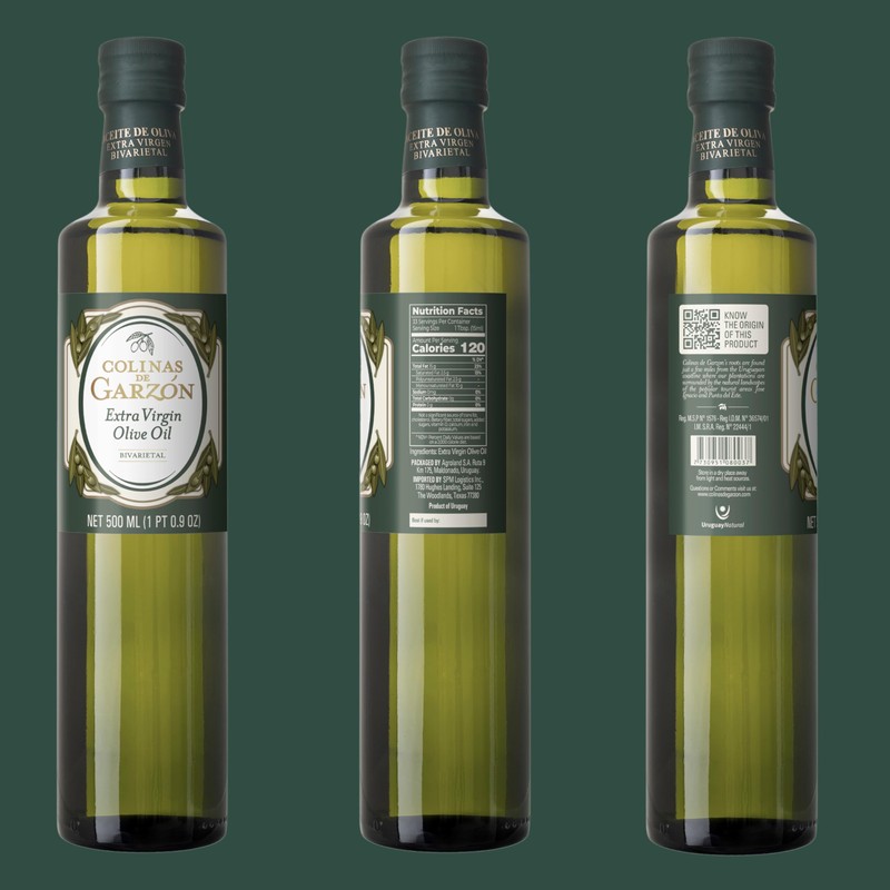 Colinas de Garzon Bivarietal Extra Virgin Olive Oil Unadulterated in
