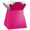 Glossy Vibrant Bouquet, Flower Box/Vase - Transportation Display, Presentation Boxes