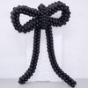 Govpy Black Quick Link Balloons, 100PCS Linking Balloons for Make