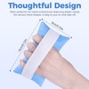 2PC Palm Protector Filled with PE Hose, Hand Contracture Cushions