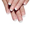 White French Press On Nails Short - IKISKT Fashion Acrylic