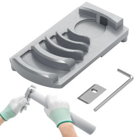 TK-Auto PVC Pipe Chamfer Tool Plastic Pipe Reamer Plumbing Deburr Reed Tool 1-1/4" to 4"