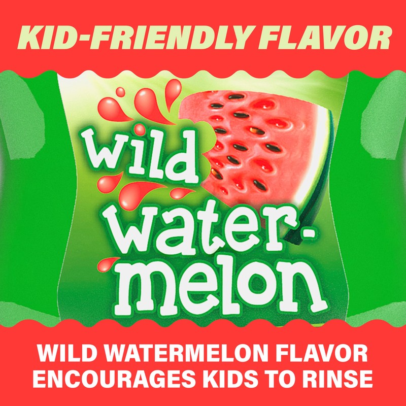 ACT Kids Anticavity Fluoride Rinse Wild Watermelon 16.9 fl. oz.