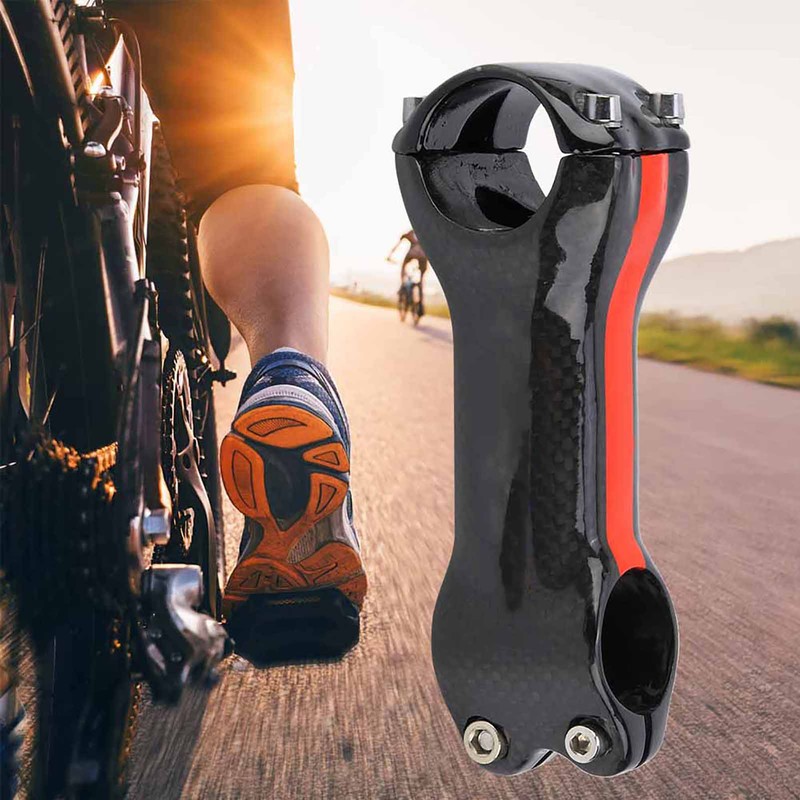 Carbon Fiber Road Mountain Bike Handlebar Stem for 31.8mm Handlebar