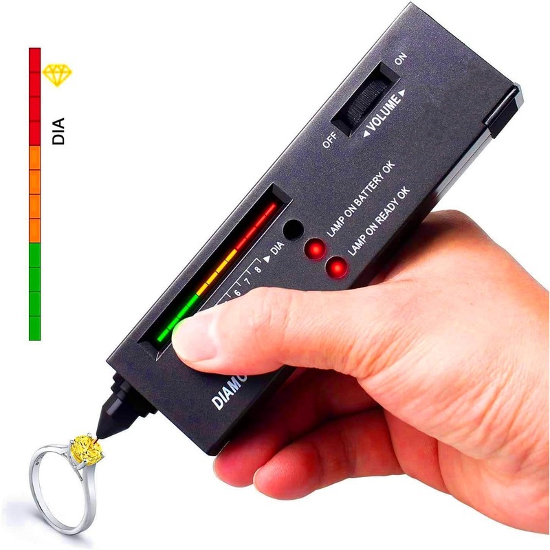 Diamond Tester,High Accuracy Diamond Tester Pen and Diamond Torch Jewelry