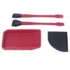 4Pcs Silicone Glue Kit 2 Brush 1 Comb and 1