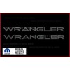 Decal Mods Fender Wrangler Small Side Logo Graphic fits Jeep