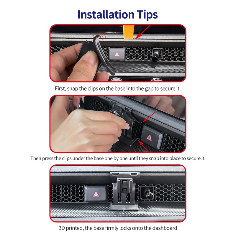 Masergogo Car Phone Holder for 2023-2025 Honda CRV CR-V/Hybrid Auto