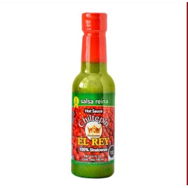EL REY SALSA LA REINA HOT SAUCE CHILTEPIN EL REY 100 % SINALOENSE (6.6 Fl Oz.