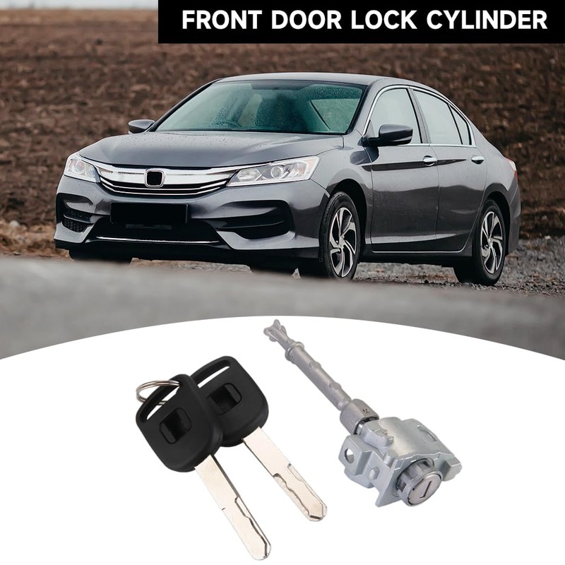 Yollky Front Door Lock Cylinder Set Kit with 2 Keys