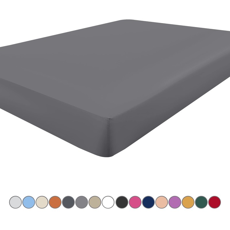 Hafaa Single Fitted Sheet – Easy Care 25 cm Deep
