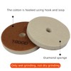 5" Diamond Sponge Fiber Polishing Pad 300-10000 Grit - Polishing
