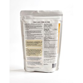 Aga's Wholesome Fonio Gluten free Flour 400g, Made from Ancient African Grain Fonio, Vegan Protein High Fiber Superfood, Non GMO Keto Paleo, Gluten Free Alternative to Wheat & Oat Flour