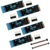 EPLZON 5 Pack 0.91 inch OLED IIC Display Module 128x32