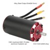3670 2380KV 4 Pole Supersonic Brushless Motor with Temperature Sensor