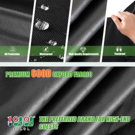 10L0L Golf Cart Driving Enclosures 2 Passenger for Club Car DS & Precedent, 4-Sided Clear Window and Oxford Cloth, Snow Golf Cart Rain Covers All Weather Waterproof Windproof