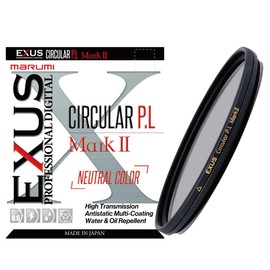 EXUS Mark II CPL Marumi Antistatic MC Slim Thin Filter Made in Japan (72mm)