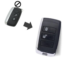 SEGADEN Modified Upgraded Key Shell Compatible with Land Rover Defender 2 Button Keyless Entry Smart Remote Key Case Fob SS703