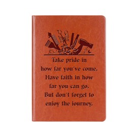 Hairdresser Gift Leather Notebook Beautician Graduation Gifts for Hairdresser Inspirational Hair Stylist Gift (Take pride-Hairdresser)