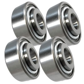 (4 Pack) Heavy Duty Front Wheel Bearings Replaces John Deere AA21480 Fits ZTrak 657 661R 667 667A 717A 727 727A 737 757 777 797 Z810A Z820 Z830 Z840 Z850 Z860 Z910 Z920 Z930 Z950 Z960 Z970 & More