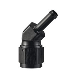 EVIL ENERGY 8AN Female to 5/16" Barb Hose Fitting 45 Degree Swivel