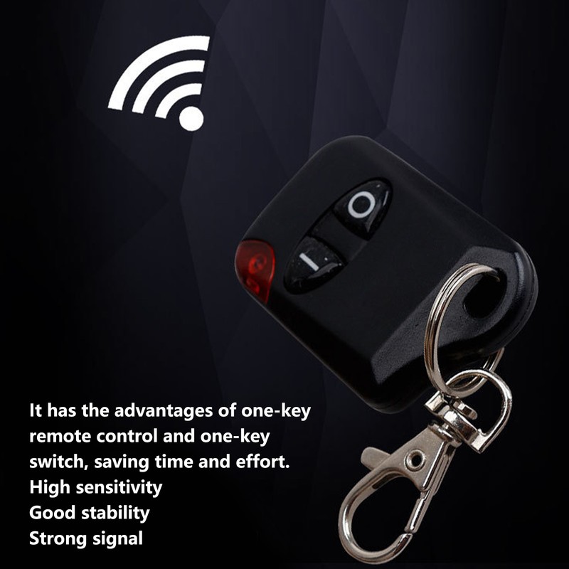 Wireless Remote Control with Receiver for Gate Curtain Furniture Household