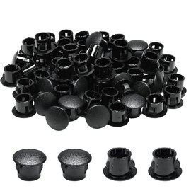 70 tapones de agujero de 5/16 pulgadas (8 mm), tipo empotrado, tapas de cierre para gabinetes de cocina, cajas eléctricas, tapa de orificio de tornillo de puerta, tapón de tubo de