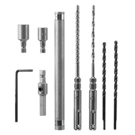 Bosch TCHC9 SDS-plusÂ® Universal Concrete Screw Installation 9 pc. Kit