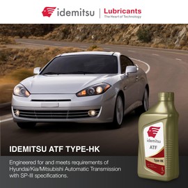 Idemitsu 30040097-75000C020 ATF Type HK (SP-III) Automatic Transmission Fluid for Hyundai/Kia - 1 Quart,Grey