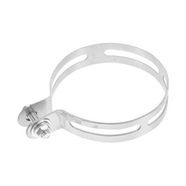 Mobestech Stainless Steel Motorcycle Exhaust Clamp for Bikes Hanger for Motorcycles Pipe Bracket Exhaust Hanger Motorbike Pipe Clamp