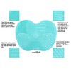 Kit 3 Limpiador silicona para brochas de maquillaje Alfombrilla Esponja
