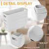 LYLIDIA Pack of 4 Storage Box Organiser Box Container 30