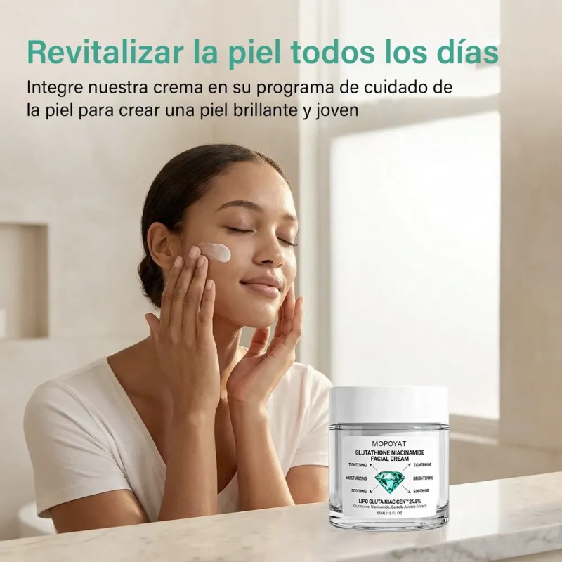 Mopoyat - Glutathione Niacinamide Facial Cream Momento De