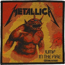 Metallica Jump In The Fire Patch Black