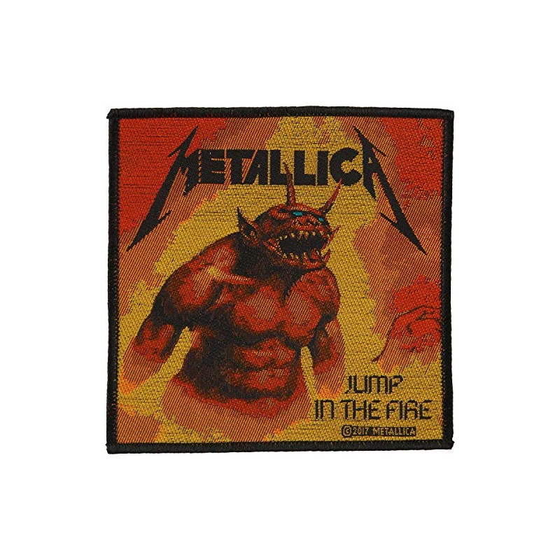 Metallica Jump In The Fire Patch Black