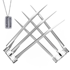 DMAR Wolf Claws Anti-Break Real Wolf Claws Adult Wolf Claws Realistic Wolf’s Claws Plastic Wolf Real Claws X-men Wolf Claws for Kids